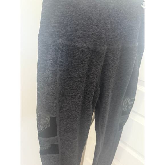 Beyond Yoga High Waist Mesh Spacedye Leggings Purple Size Medium - Picture 2 of 8